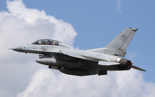 A ROKAF KF-16B at Exercise Pitch Black 22. (Nigel Pittaway)