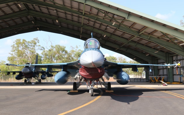 This is the first time JASDF fighter aircraft have participated in a Pitch Black exercise. (Nigel Pittaway)