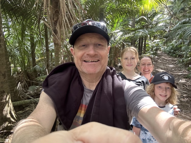 It was great seeing the kids enjoy many of the island’s walking trails. Their favourite was the inland walk to Boat Harbour and Rocky Run. This walk showcased many of the gorgeous plants and trees on the island including kentia palms, big mountain palms and the very distinct looking Pandanus forsteri or screw pine with its stilt roots that look like long skinny legs sticky way out of the ground.