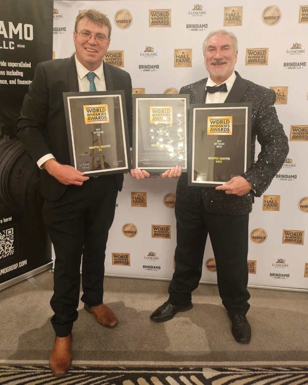 Perth-based Whipper Snapper Distillery came out on top for three Australian categories – Best Corn, Rye, and Wheat whiskey.
Source: Whipper Snapper Distillery