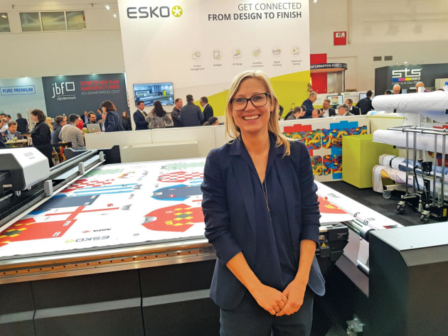 Active material feed: Lina Hakansson, Esko