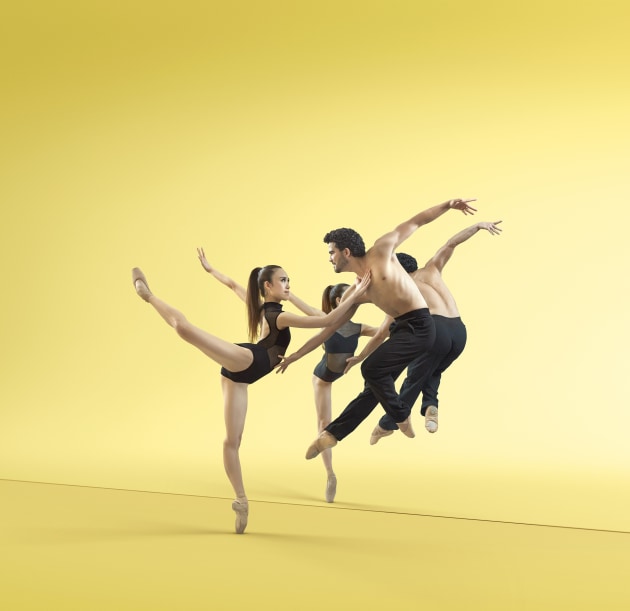 WA Ballet soloists Kiki Saito and Julio Blanes. Photos by Jason Capobianco and Wunderman Thompson.