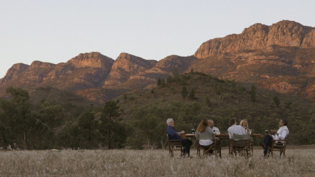 Enjoy a wine at sunset. Arkaba Walk