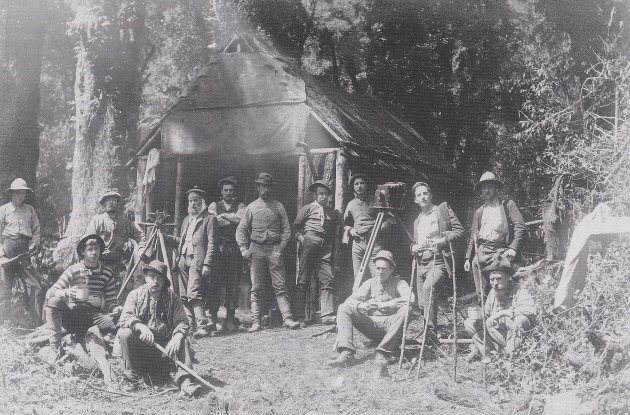 Bunger Hut foot of Lake Ada. Photo: Burton Bros