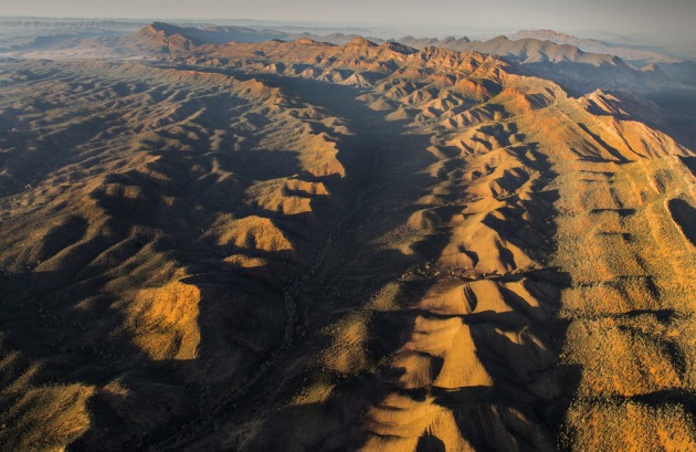 Aerial view of Wilpena Pound. Paul Bester