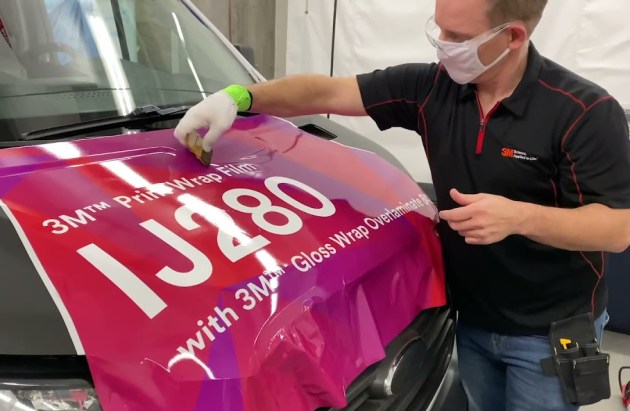 Fast: new 3M print wrap film