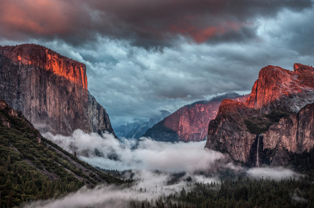 © Jimmy Chin. Yosemite Valley after the storm. Courtesy of Vital Impacts.