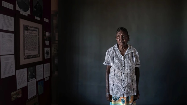 © David Prichard. First Prize - Taylor Wessing Portrait Prize 2021. Kurtijar woman Gloria Campbell worked as a cook and housekeeper on cattle stations.