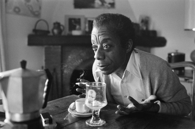 6 November 1979 – Saint-Paul-de-Vence, Royaume Uni – James Baldwin, at home in Saint-Paul-de-Vence, southern France. © Ralph Gatti / AFP