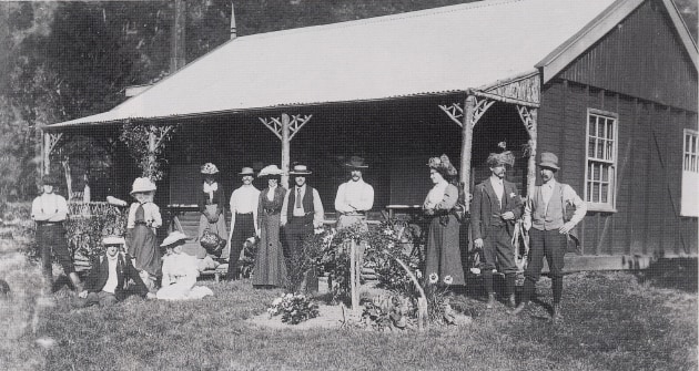 Glade House 1901. Photo: H McGeorge