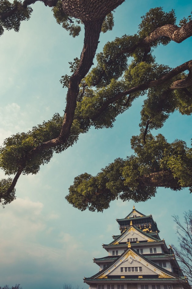 Osaka Castle.