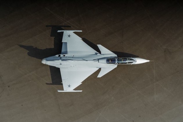 On 2 June, Saab had a rollout of the first Gripen F fighter to the Brazilian Air Force during a ceremony held at Saab&acute;s facilities in Link&ouml;ping, Sweden.

Credit: Saab