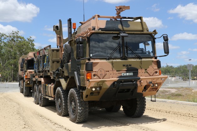 The new trucks are so large that Army now has to deal at working at height OH&S concerns.
Rheinmetall