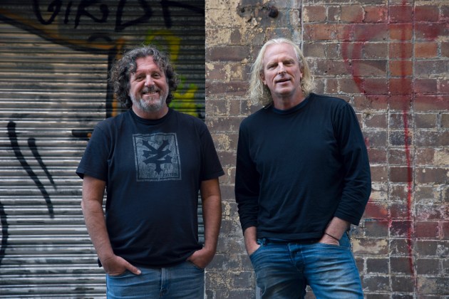 Founders of Cream Electric Art, Bruce Bigelow (ex-Electric Art) and Steve York (ex-Cream Studios).