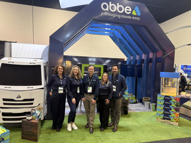 The Abbe team made a strong showing with a stand made by the company.