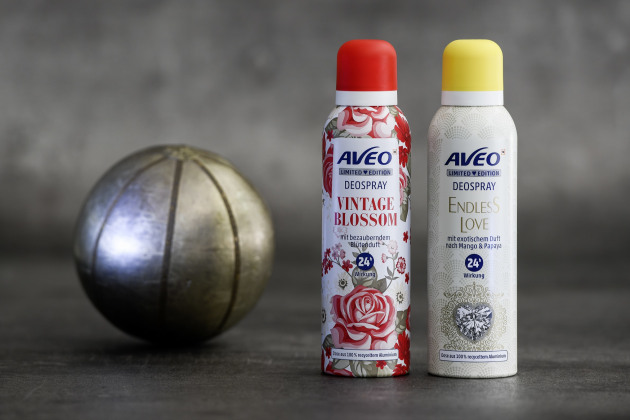 Aerobal World Aluminium Aerosol Can Award 2022 winner, sustainability category: Linhardt 
Image: Aerobal