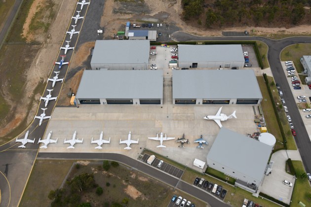 Air Affair's Flight Operations Facility in Nowra. Credit: Air Affairs