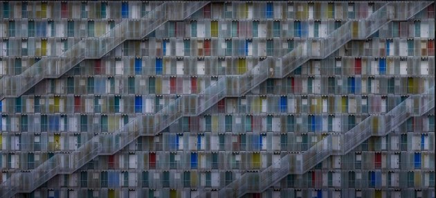 © Daniel Eisele, Germany. Open Award Winner (2018) – Built Environment/Architecture. Life in Complex, Gifu, Japan.