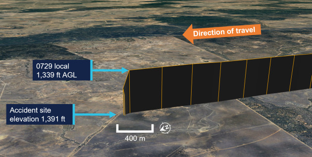 The report details that the helicopter, with a single pilot on board, was operating a positioning flight from near Tambo to a property near Jericho where it was to conduct mustering. (ATSB)