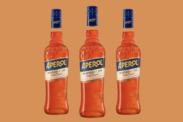 Aperol refreshes bottle design with Verrallia, O-I and MCC