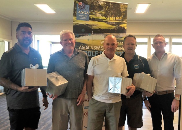Winners: Asga Golf Day