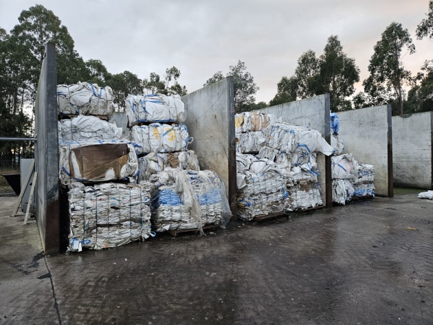The new plant is designed to address the challenge of recycling large industrial bags.