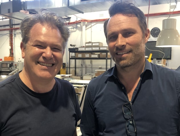 Inherently different: Carbon8 owners Peter Mussara (left) and Kenneth Beck-Pedersen