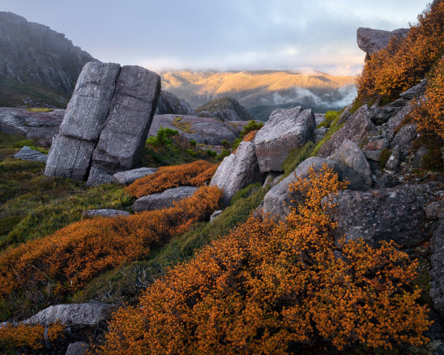 Tasmania’s gorgeous West Coast Range. Benjamin Maze
