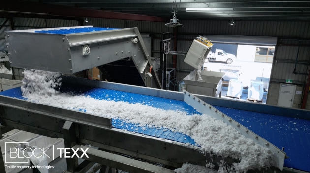 BlockTexx’s technology extracts fibres from end-of-life textiles