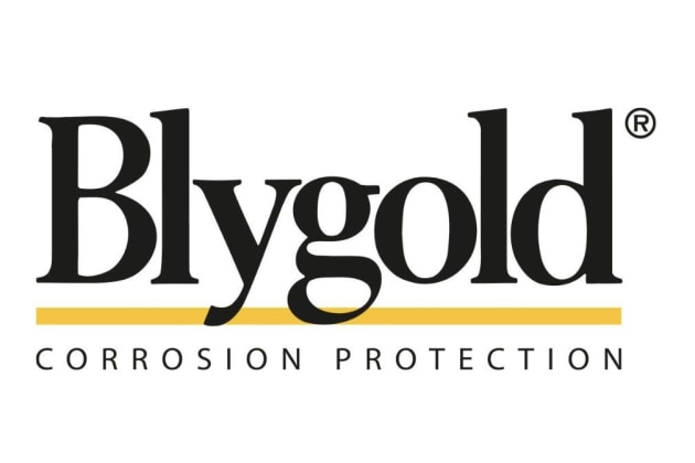 Blygold logo.