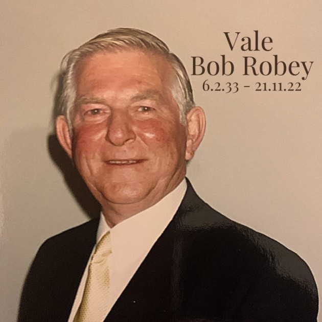 Bob Robey: 1933 - 2022