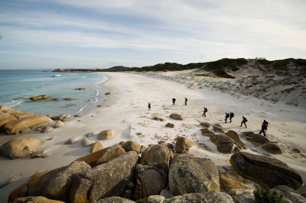 The Bay Of Fires is a magnificent guided walk.