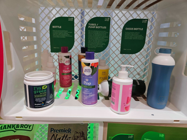 Braskem brought bio-based polymers into commercial packaging solutions that are stylish, functional, and circular – emphasising the 2030 deadline.