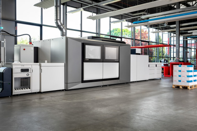 Sheetfed inkjet at BSG: Canon varioPrint ix32