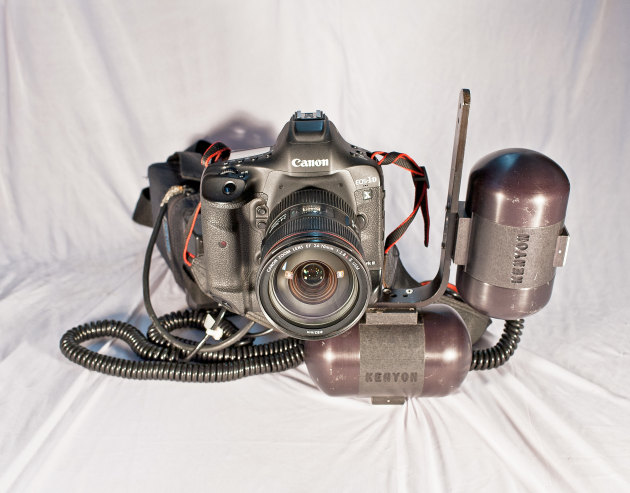 My 1DX setup with twin KS-8 Kenyon gyros.