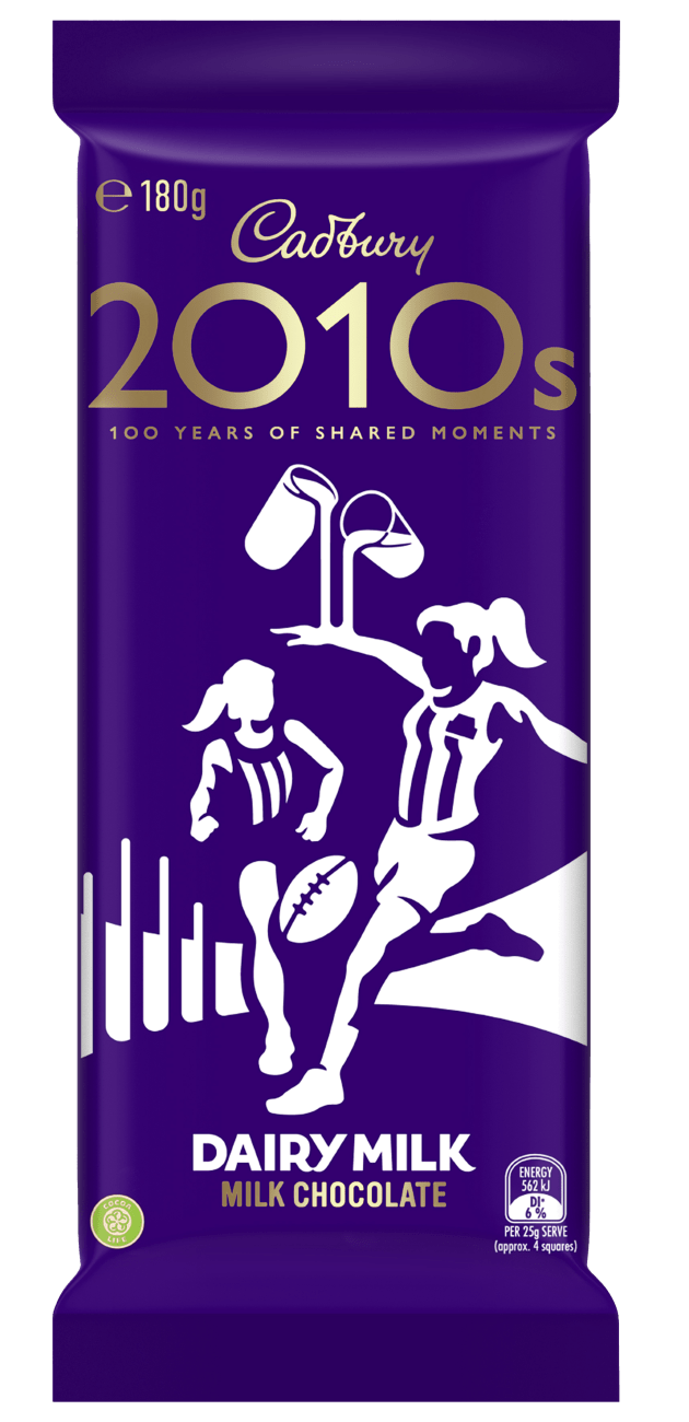 “Cadbury’s involvement in sport continues today, with the 2010 block referencing the progress for women in sport... ,” said Chatfield.