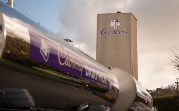 Mondelez's Cadbury milk plant in Burnie, Tasmania.