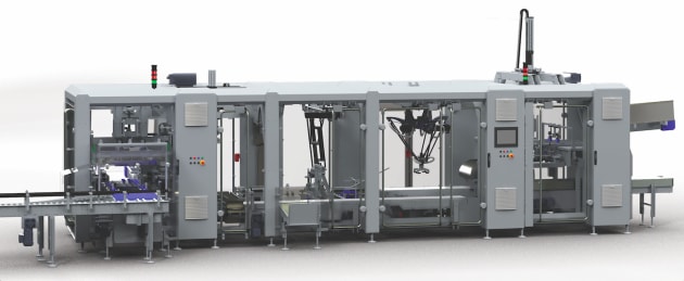 Cama's latest BTG line of cartoners, case and tray packers, and sleeving systems will be on show at IBIE 2022. Image: Cama