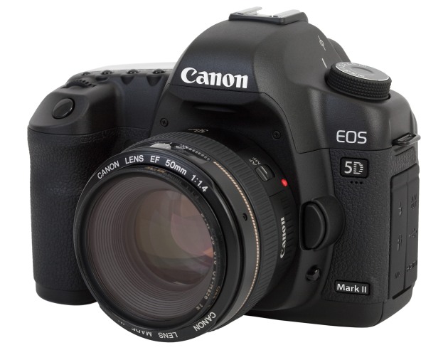 One particularly tidy looking 5D Mark II. Image: Wikipedia