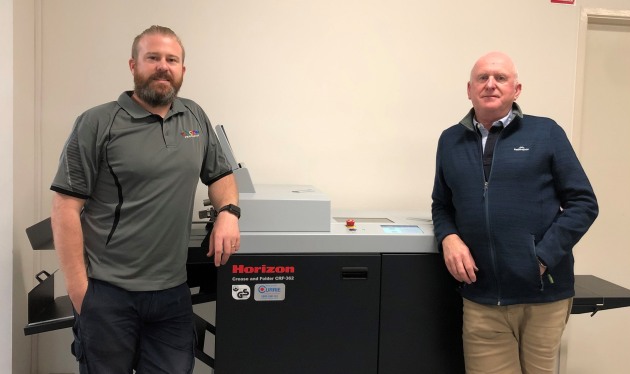 Horizon CRF-262: Daniel (director) and Geoff Shadbolt (managing director) adds to their portfolio of machines.