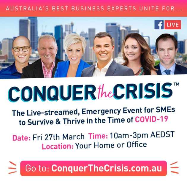 Australia's biggest live stream for SMEs: This Friday