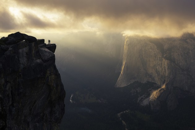 Craig Ford, 'Taft Point Sunset'. Winner, People category, Wilderness Photographer of the Year 2023.