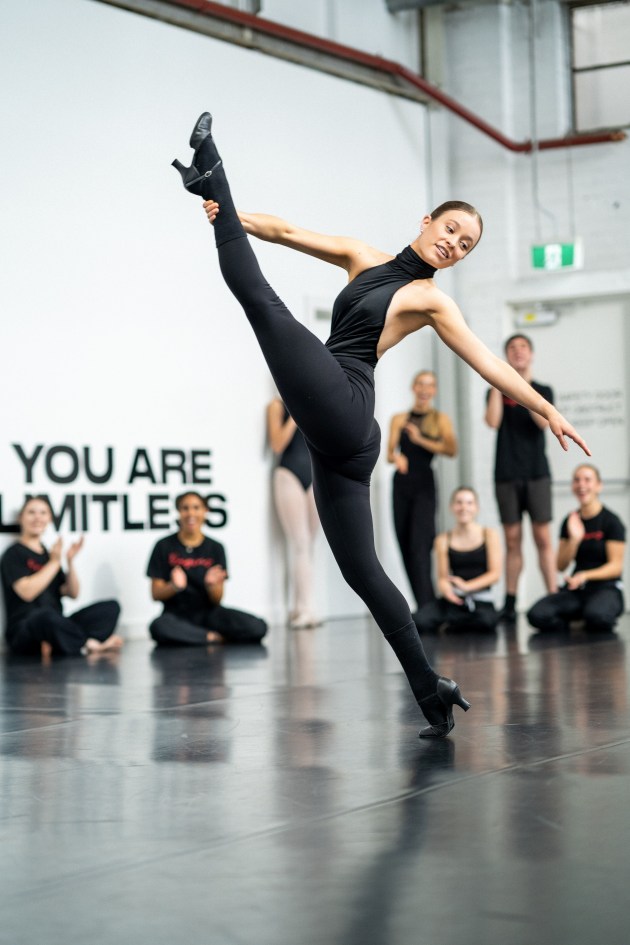 Transit Dance (Melbourne) student Chloe Taylor. Photo by Chris Curran.