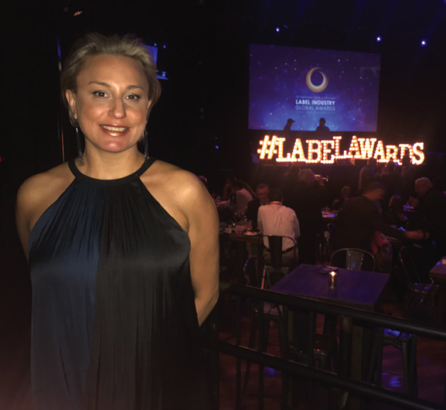 Danielle Black, Label Power, at the 2018 Label Awards.