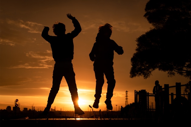 Shooting into a sunset is one of the easiest ways to capture silhouettes. Just remember that the lower you can get yourself, the more of the sky and silhouettes you are going to capture!