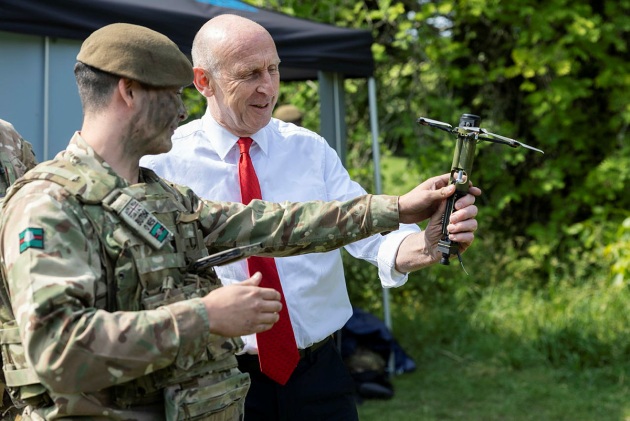 Melbourne company DefendTex has been awarded a contract of undisclosed value by the Japanese Ministry of Defense to provide its Drone40 Unmanned Air Vehicle to the Japanese Self Defense Force.

Credit: Cpl Tim Hammond / UK Ministry of Defence
