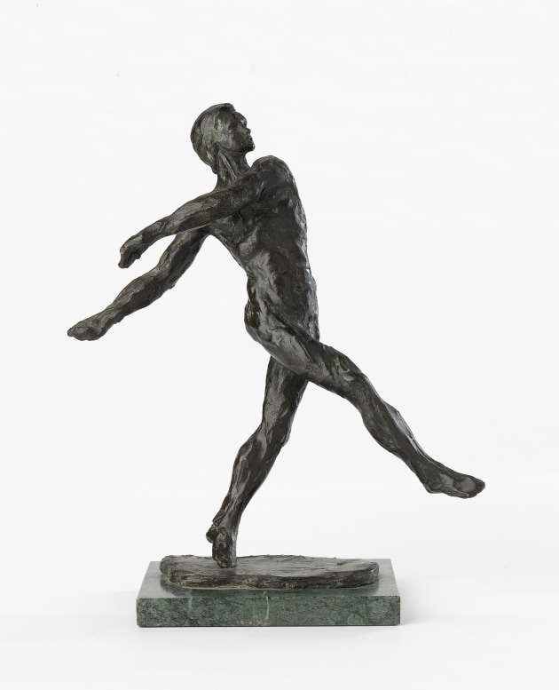 John Robinson: Nijinsky (1973), bronze sculpture. National Gallery of Victoria, Melbourne. Gift of Kenneth Begg, 1973
© The estate of John Robinson.