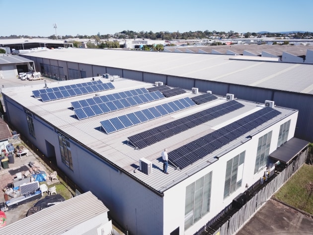 36 solar panels: KuhnCorp Image - W Kuhn