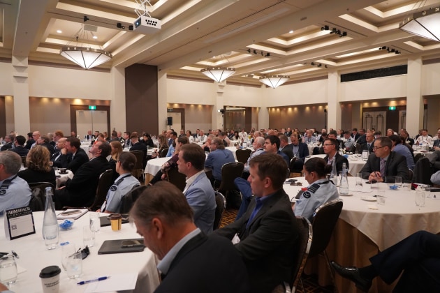 Delegates gathered for what was for many, their first in-person event since lockdown. (ADM/Roya Ghodsi)