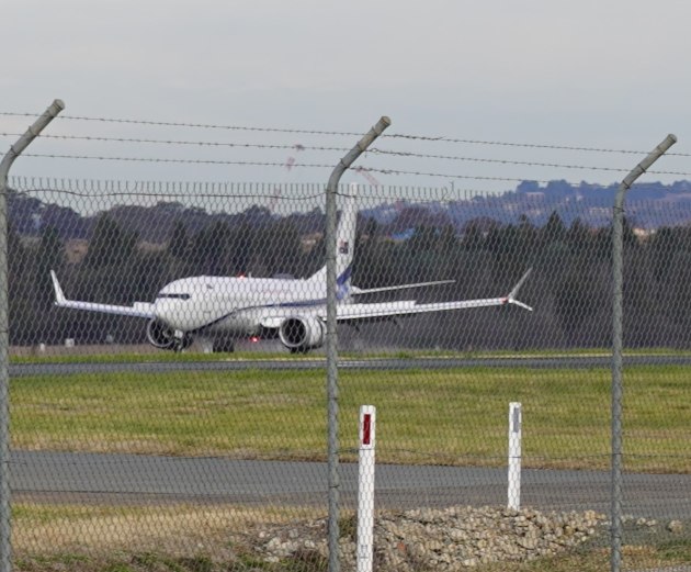 A62-001 at Canberra Airport. 
Credit: Ben Felton